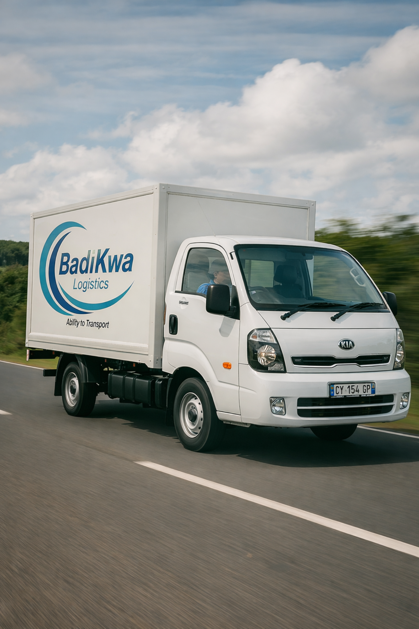 Badikwa Logistics truck artwork